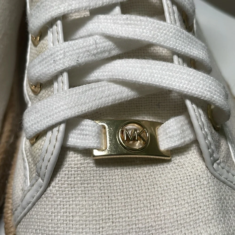 Michael Kors -  Kristy Slide - Cream Neutral - Size 8.5 - Picture 11 of 15